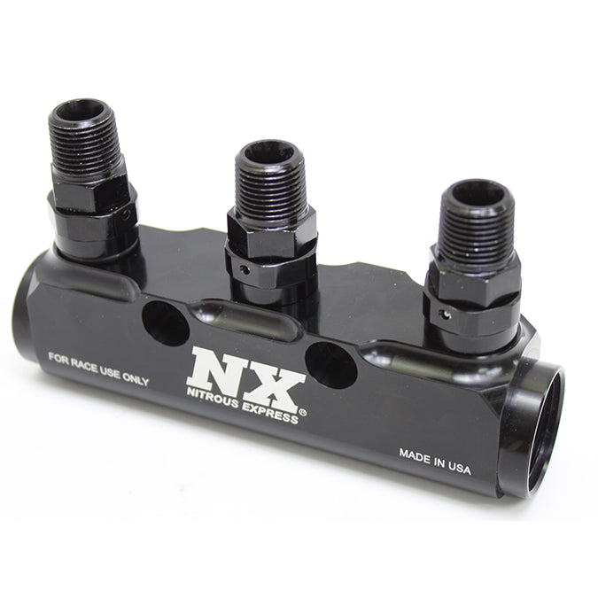 Distribuidor de Combustible 3 Puertos Nitrous Express NX 15843