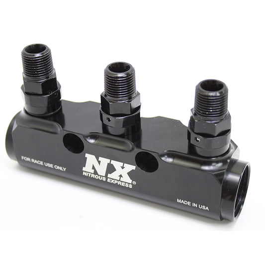 Distribuidor de Combustible 3 Puertos Nitrous Express NX 15843