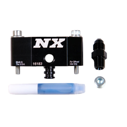 Adaptador Billet Rail de Combustible Ford 4.6L 5.4L 2V 4V 1999-2004 Nitrous Express NX 16183