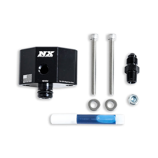 Adaptador Billet para Rail de Combustible Ford 4.6L/5.4L 3V 2005-2010 Nitrous Express NX 16184