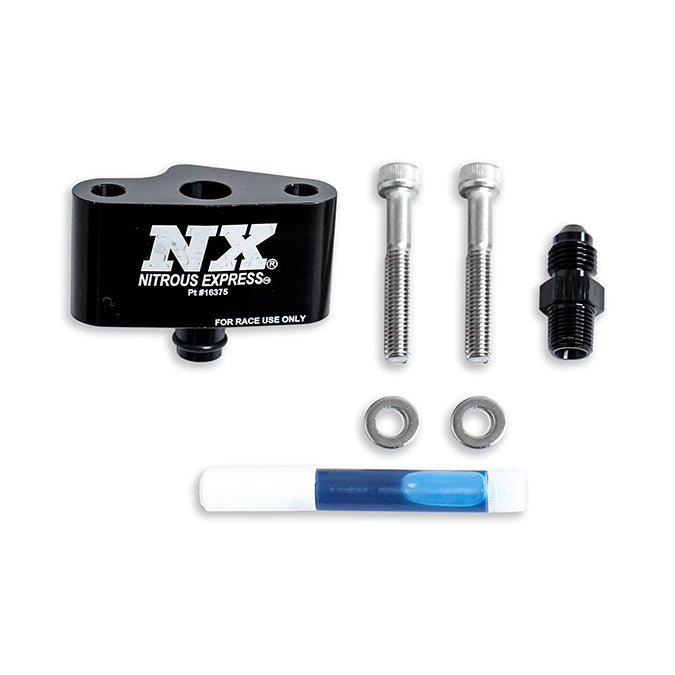 Adaptador Billet Para Rail de Combustible 350Z 370Z G35 G37 Nitrous Express NX 16375