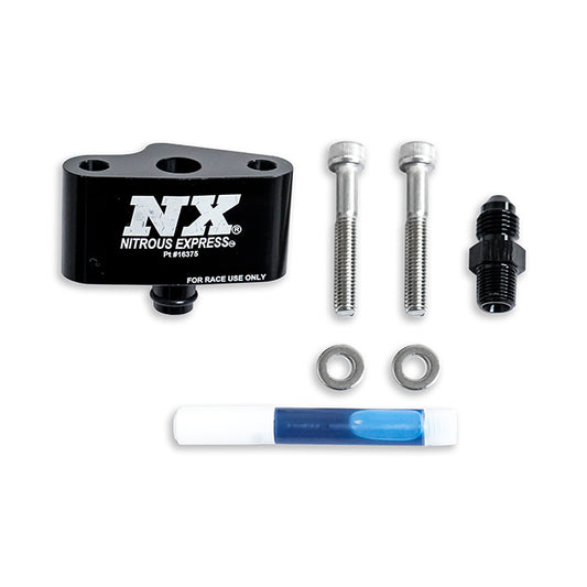 Adaptador Billet Para Rail de Combustible 350Z 370Z G35 G37 Nitrous Express NX 16375