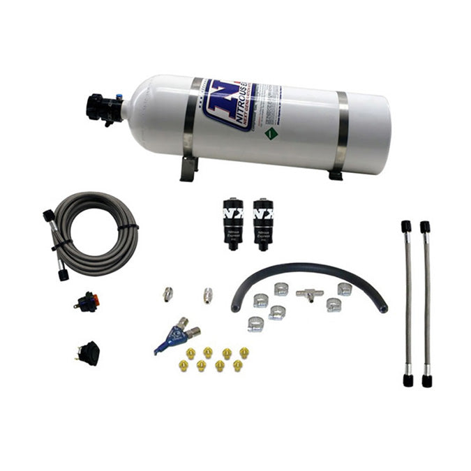 Sistema Nitroso EFI Piranha 35-50-75Hp, 15Lb Nitrous Express NX 20001-15