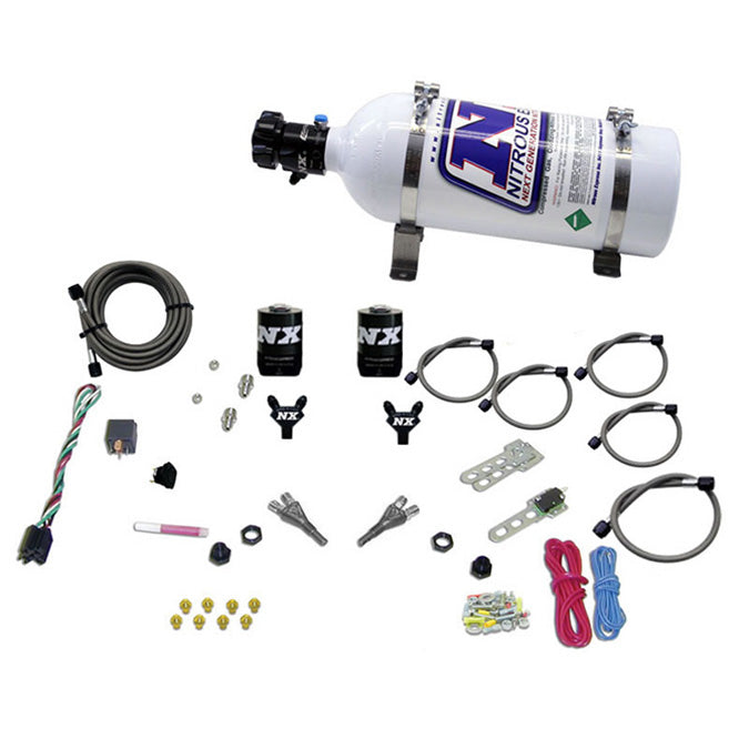 Doble Inyector con Botella 5Lb Dodge V-8 TBI 1992-1995 (50-150Hp) Nitrous Express NX 20213-05