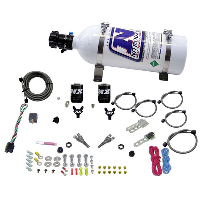 Doble Inyector con Botella 5Lb para Dodge Viper EFI (100-300Hp) Nitrous Express NX 20325-05