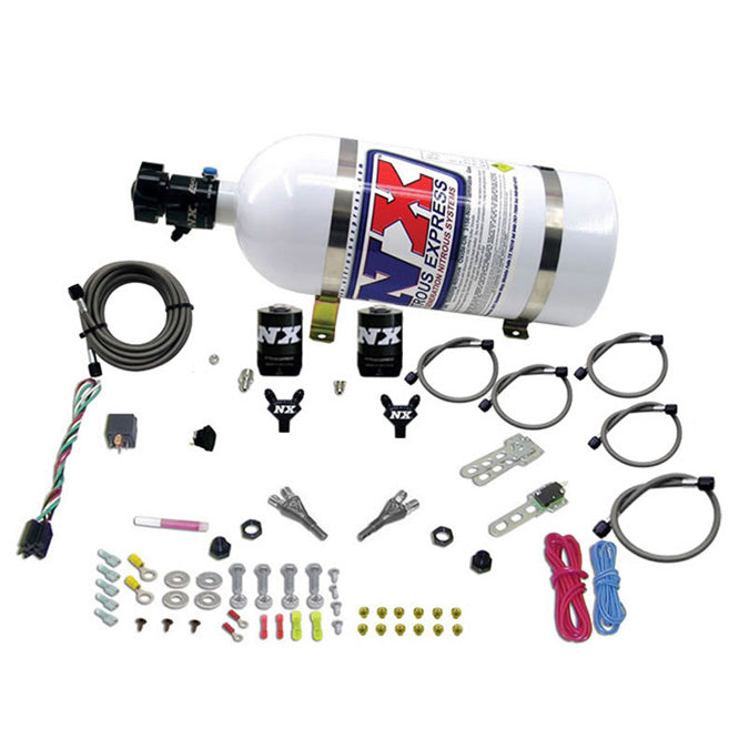 Doble Inyector con Botella 10Lb Dodge Viper EFI (100-300Hp) Nitroso NX 20325-10