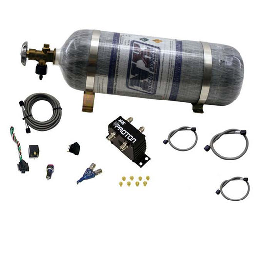 Sistema Nitroso Proton Series con Botella Composite 12Lb Nitrous Express NX 20420-12