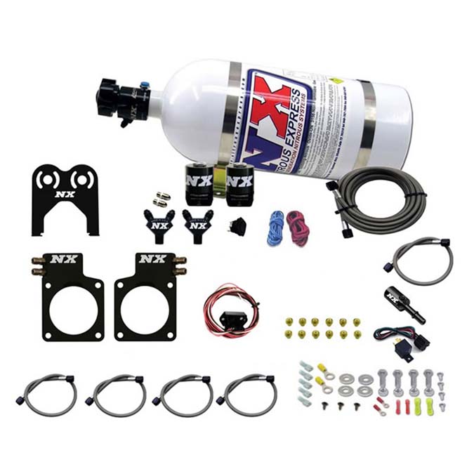 Sistema de Nitroso (50-150Hp) con Botella 10Lb Nissan GT-R R35 NX 20717-10