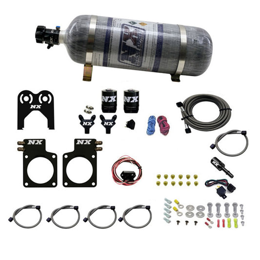 Sistema de Nitroso (50-150Hp) con Botella Carbono 12Lb Nissan GT-R R35 NX 20717-12