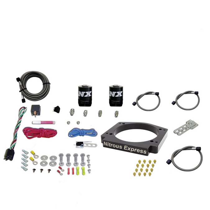 Sistema de Placa Adaptadora 112mm Sin Botella Nitrous Express NX 20917-00 Para GM