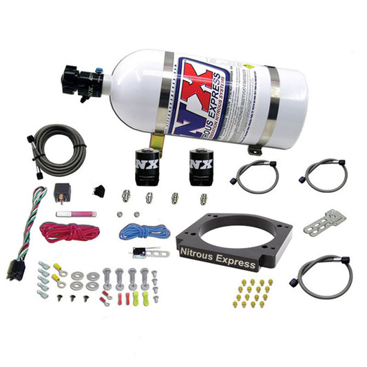 Sistema de Placa Adaptadora 112mm con Botella 10Lb Nitrous Express NX 20917-10 para GM