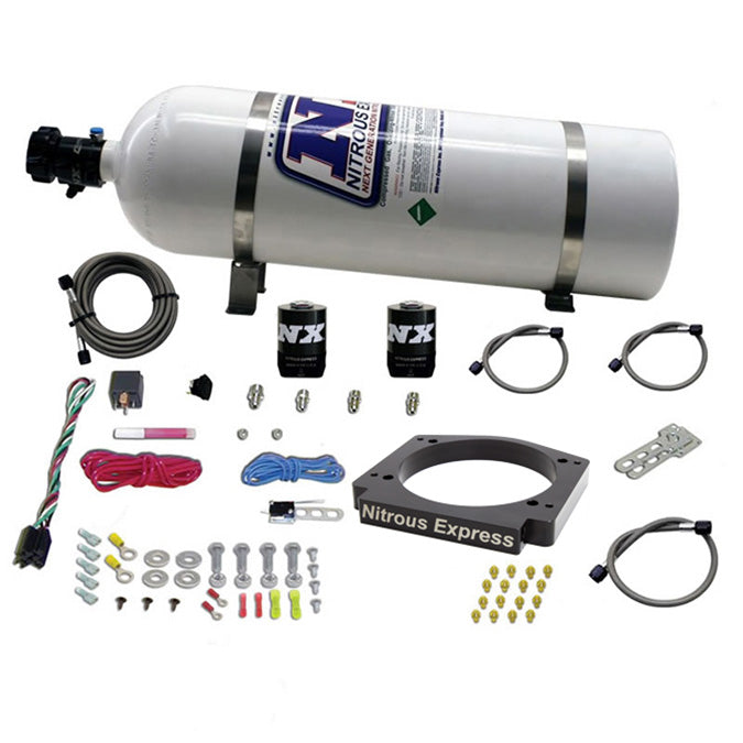 Sistema de Placa Adaptadora 112mm con Botella 15Lb Nitroso NX 20917-15 GM