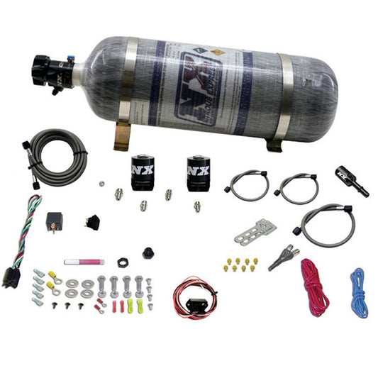 Sistema Nitroso NX 20918-12 Hemi & Srt8 (35-150Hp) con 1 Inyector y Botella Composite 12Lb