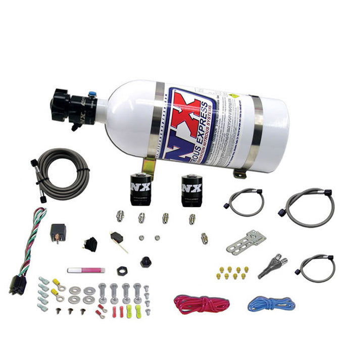 Sistema EFI Monoinyector con Botella 10Lb Nitrous Express NX 20922-10