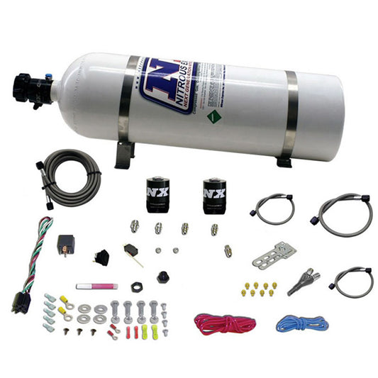 Sistema EFI Monoinyector con Botella 15Lb Ford Nitrous Express NX 20922-15 (35-50-75-100-150 Cv)