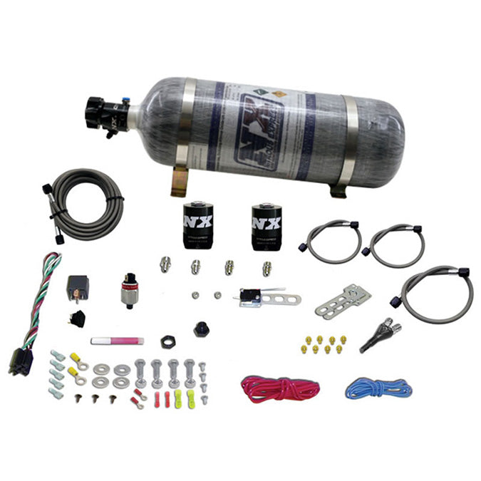 Sistema Nitroso EFI Instaboost con Botella Carbono 12Lb Nitrous Express NX 20929-12