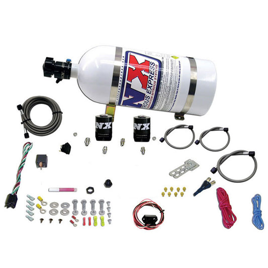 Sistema Nitroso Drive-By-Wire 1 Inyector, Botella 10Lb, GM (35-150Hp) Nitrous Express NX 20930-10