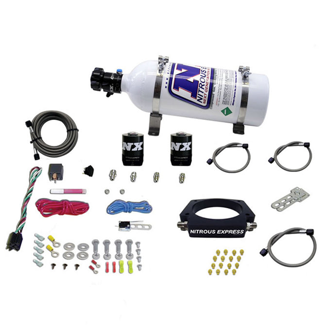 Sistema de Nitroso NX 20933-05 LS 102mm con Botella 5Lb para GM