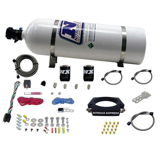 Sistema de Nitroso NX 20933-15 LS 102mm con Botella 15Lb para GM