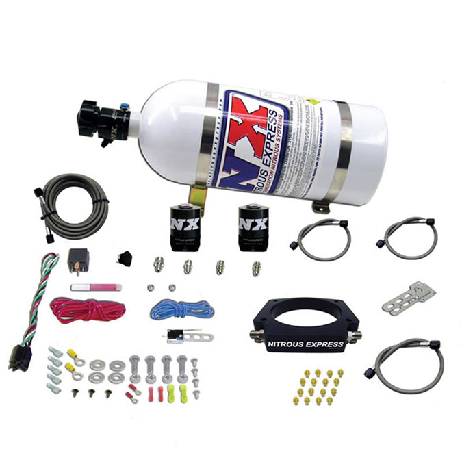 Sistema Nitroso NX 20934-10 con Placa LS 90mm y Botella 10Lb para GM