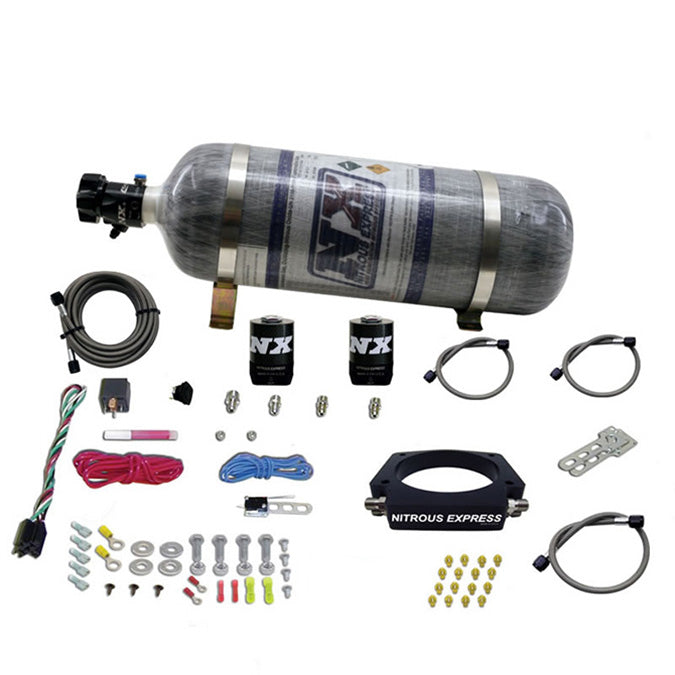 Sistema Nitroso NX 20934-12 LS 90mm con Botella Carbono 12Lb GM