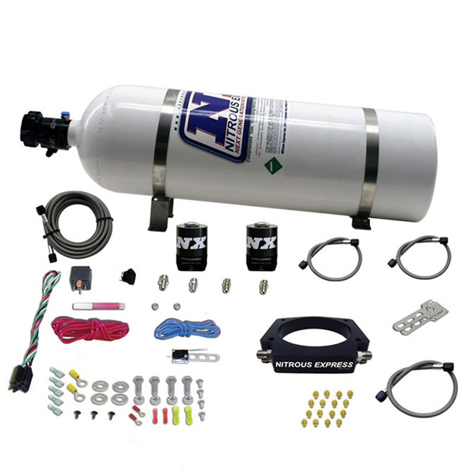 Sistema de Nitroso NX 20934-15 LS 90mm con Botella 15Lb para GM