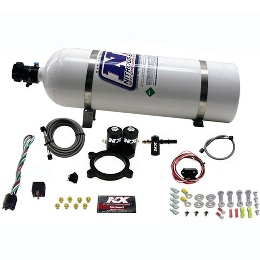 Sistema de Placa de Nitroso con Botella 15Lb GM 5.3L Truck 2014+ Nitrous Express NX 20936-15