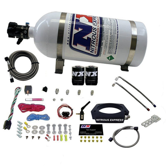 Sistema de Placa de Nitroso con Botella 10Lb GM 6.2L Truck 2014+ Nitrous Express NX 20937-10