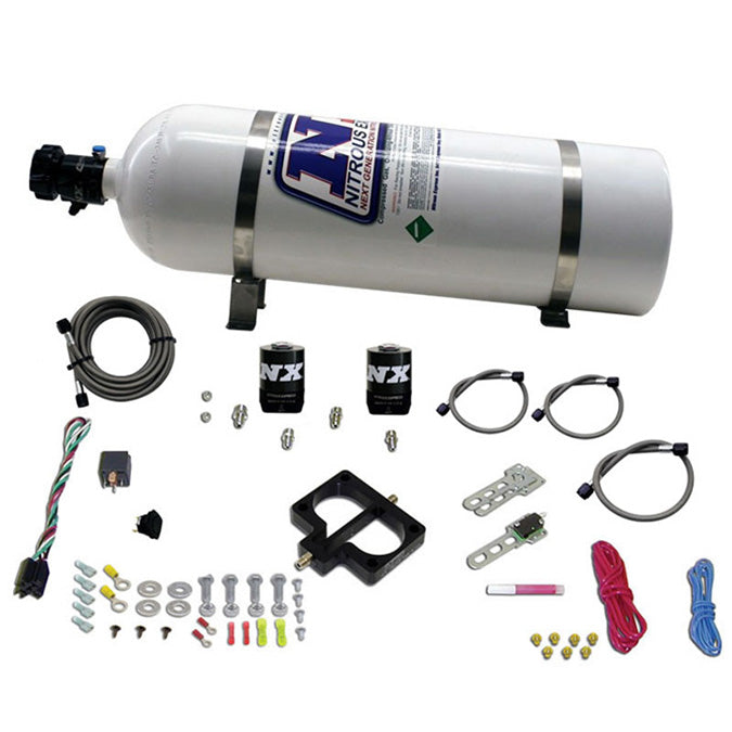 Sistema de Placa TBI (Motor Magnum) con Botella 15Lb Dodge Nitrous Express NX 20945-15