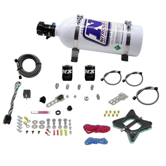 Sistema de 2 Válvulas con Botella 5Lb Ford Mustang 4.6L (50-150Hp) Nitrous Express NX 20946-05