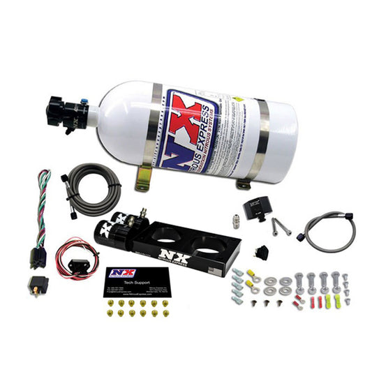 Sistema de 3 Válvulas con Botella 10Lb Ford Mustang 4.6L (35-150Hp) Nitrous Express NX 20947-10