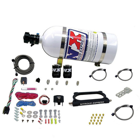 Sistema de Placa de Nitroso con Botella 10Lb Ford GT 500 Nitrous Express NX 20949-10