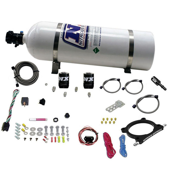 Sistema de Nitroso NX 20951-15 50-250Hp con Botella 15Lb Ford Coyote 5.0L / Godzilla 7.3L