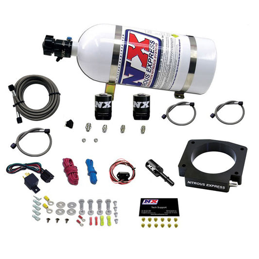 Sistema de Placa de Nitroso con Botella 10Lb Ford Mustang GT350 Nitrous Express NX 20953-10