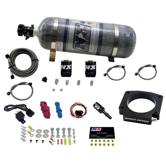 Sistema de Placa de Nitroso con Botella de Carbono 12Lb Ford Mustang GT350 Nitrous Express NX 20953-12