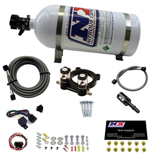 Sistema de Placa de Nitroso con Botella 10Lb Ford 4-Cyl 2.3L NX 20954-10