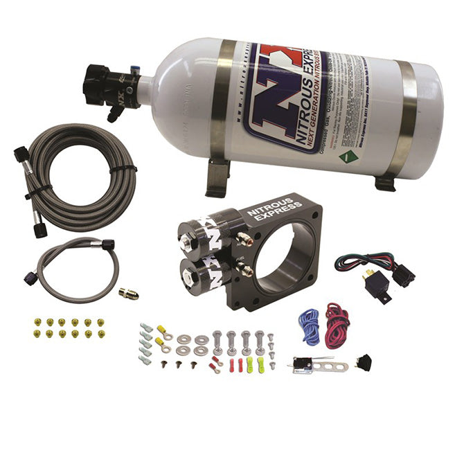 Sistema de Placa de Nitroso con Botella 10Lb Ford 5.0L NX 20955-10