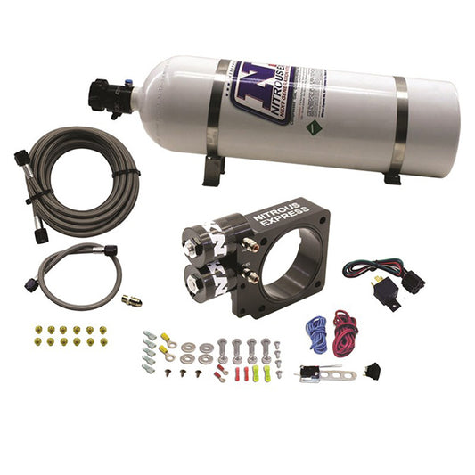 Sistema de Nitroso con Botella 15Lb para Ford 5.0L Nitrous Express NX 20955-15