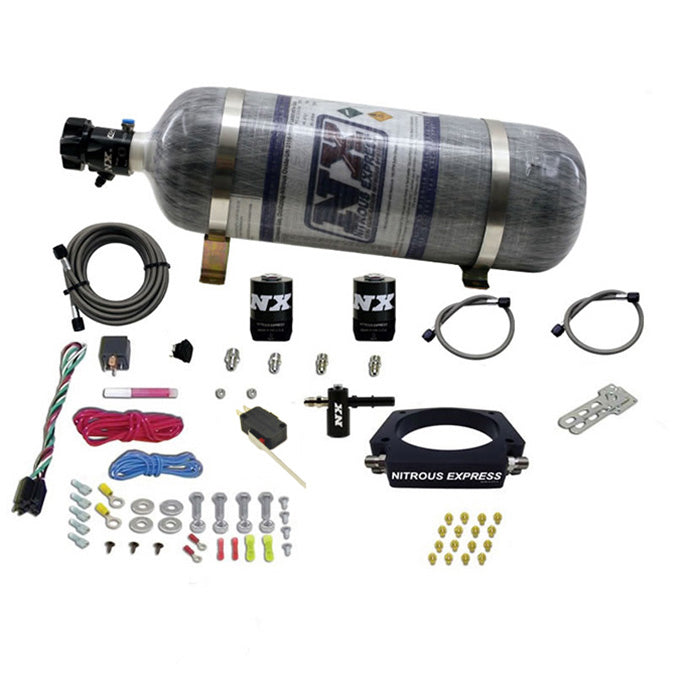 Sistema de Placa de Nitroso con Botella Carbono 12Lb Chevrolet Corvette C8 LT2 Nitrous Express NX 20962-12