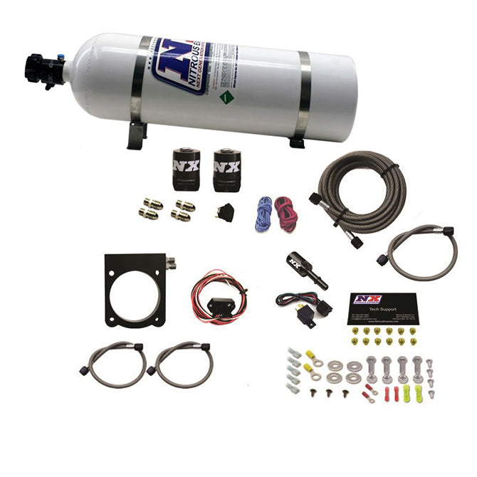 Sistema de Placa con Botella de 15Lb (50-200Hp) Dodge V6 3.6L Nitrous Express NX 20971-15