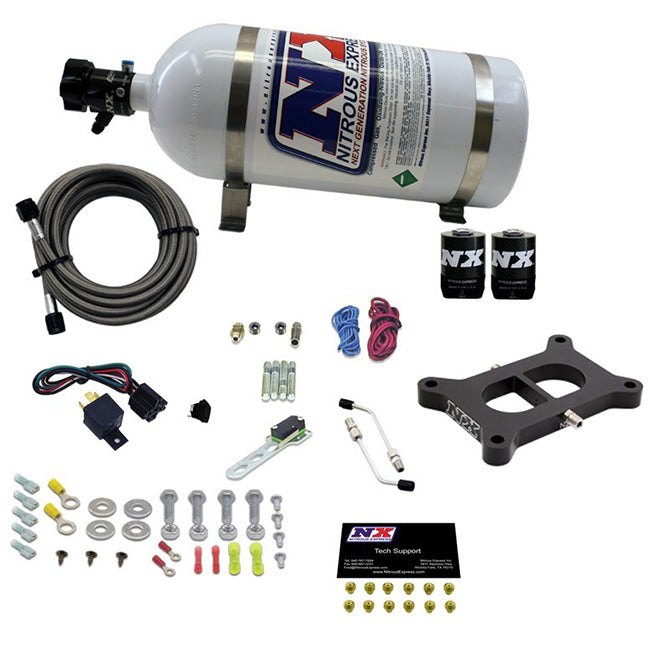Sistema Nitroso NX 30020 Holley 2 BBL Stage 6 50-300Hp con Botella 10Lb