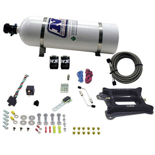 Sistema Nitroso NX 30045-15 Etapa 6 Alcohol 50-300Hp con Botella 15Lb