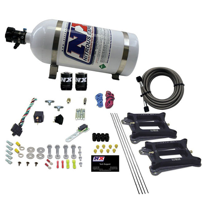 Sistema Nitroso NX 30245-10 Etapa 6 Alcohol 50-300Hp con Botella 10Lb