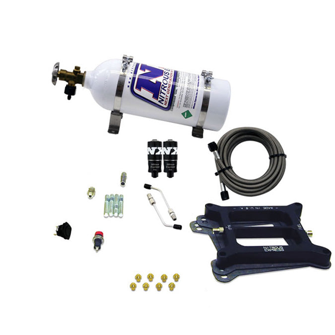 Sistema Nitroso Hitman 4150 100-150-200Hp con Botella 5Lb Nitrous Express NX 40040-05