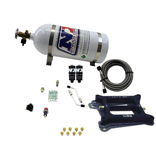 Sistema Nitroso Hitman 4150 100-150-200Hp con Botella 15Lb Nitrous Express NX 40040-15