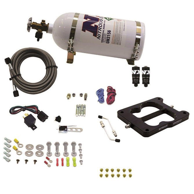 Sistema Nitroso Hitman Q-Jet Holley Spreadbore 100-150-200Hp NX 40080-10