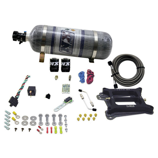 Sistema Nitroso NX 50045-12 Alcohol Pro-Power 4150 100-500Hp con Botella Carbono 12Lb