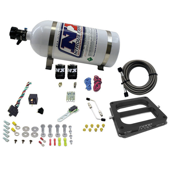 Sistema de Nitroso NX 50075-10 Alcohol Pro-Power 100-500Hp con Botella 10Lb