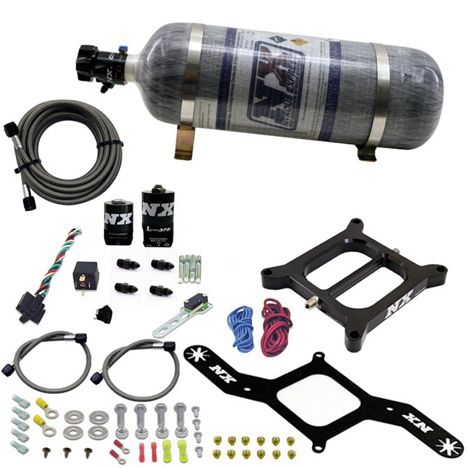 Sistema Nitroso NX 55140-12 4150 RNC 300-750Hp con Botella Carbono 12Lb