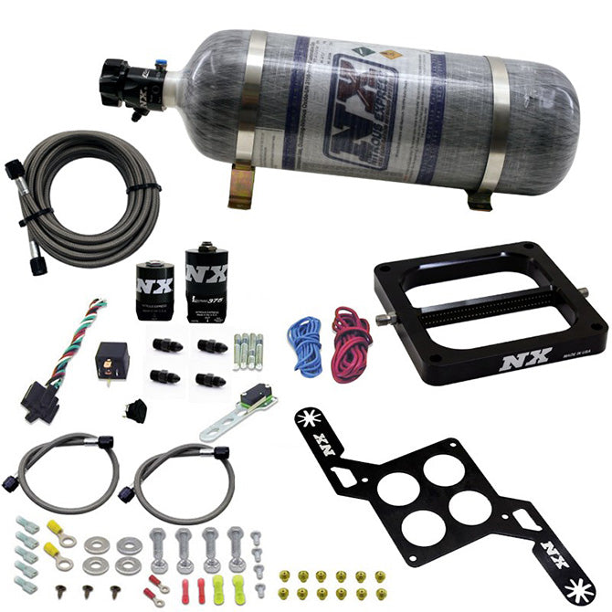 Sistema de Nitroso NX 55170-12 300-750Hp con Botella Carbono 12Lb